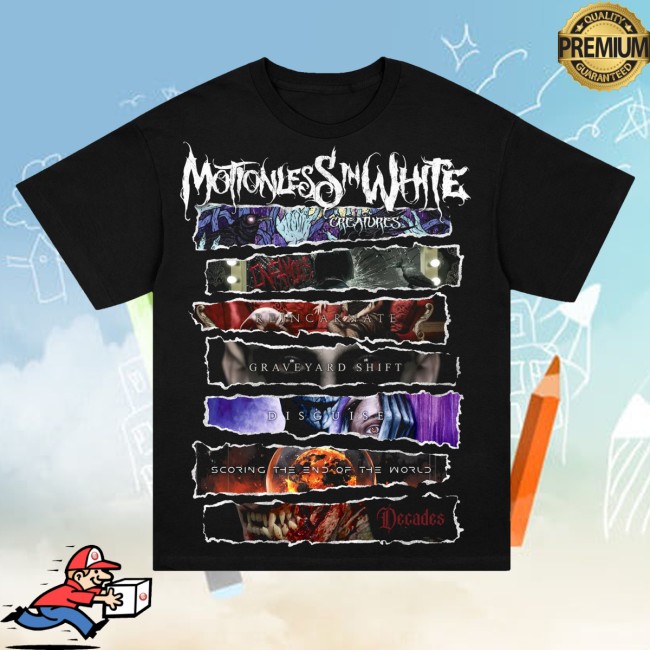 Motionless In White Store Merch Fuck Bootleggers T-Shirt Black 2 Motionless In White Store Merch Fuck Bootleggers T-Shirt Black