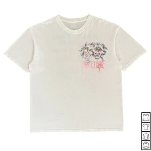 Motley Crue Merch Store Theatre Of Pain Barbed Wire Tee
