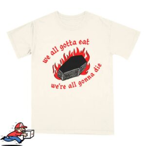 Mythical Merch Store Last Meals Coffin Tee