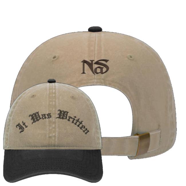 Nasirjones Merch It Was Written Embroidered Hats 3 Nasirjones Merch It Was Written Embroidered Hats