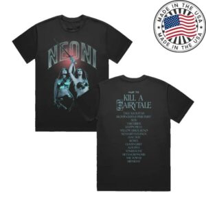 Neoni Merch Store Shop Tracklist Photo Tee