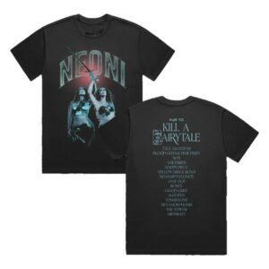 Neoni Store Merch Tracklist Photo Tee