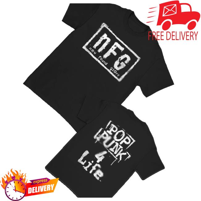 New Found Glory Merch Store Shop Nfg Pp4l T-Shirt (Black) 3 New Found Glory Merch Store Shop Nfg Pp4l T-Shirt (Black)