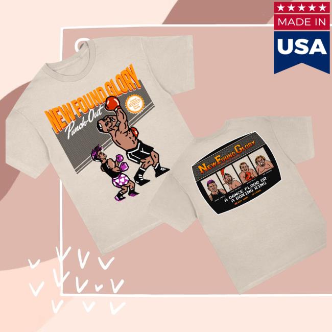 New Found Glory Merch Store Shop Punch Out T-Shirt 3 New Found Glory Merch Store Shop Punch Out T-Shirt
