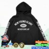 New Found Glory Store Merch Never Give Up Varsity Pullover Hoodie (Black) 7 New Found Glory Store Merch Never Give Up Varsity Pullover Hoodie (Black)