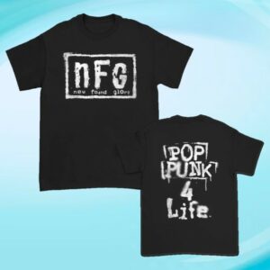 New Found Glory Store Merch Nfg Pp4l T-Shirt (Black)