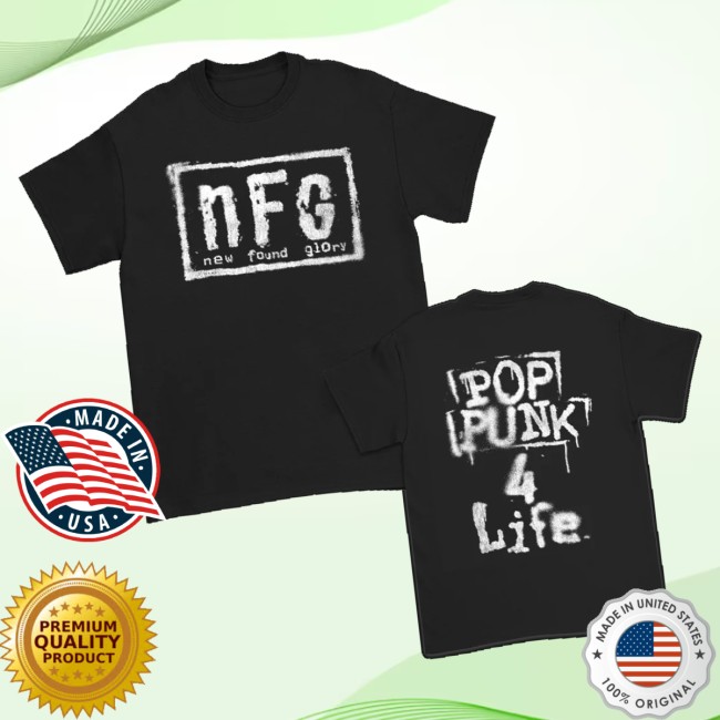 New Found Glory Store Merch Nfg Pp4l T-Shirt (Black) 3 New Found Glory Store Merch Nfg Pp4l T-Shirt (Black)