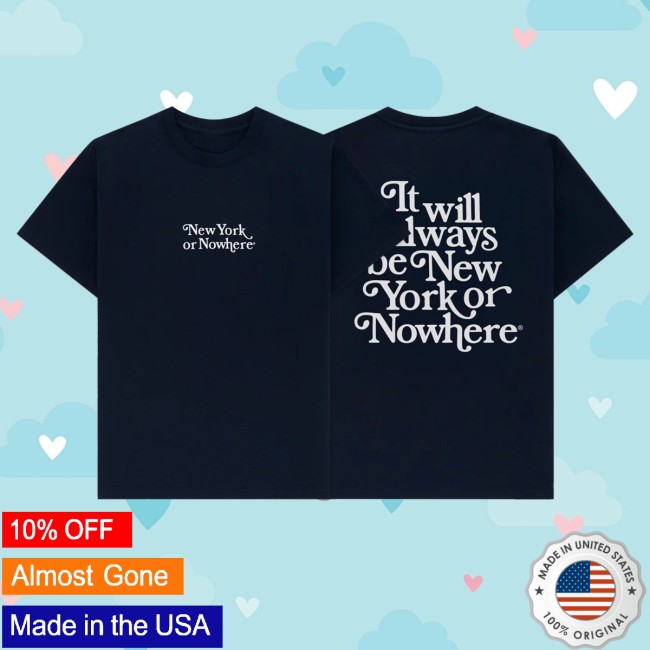 New York Or Nowhere Merch Store Yankees Motto T-Shirt Midnight 3 New York Or Nowhere Merch Store Yankees Motto T-Shirt Midnight