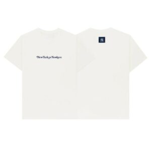 New York Or Nowhere Merch Store Yankees Signature T-Shirt Ivory