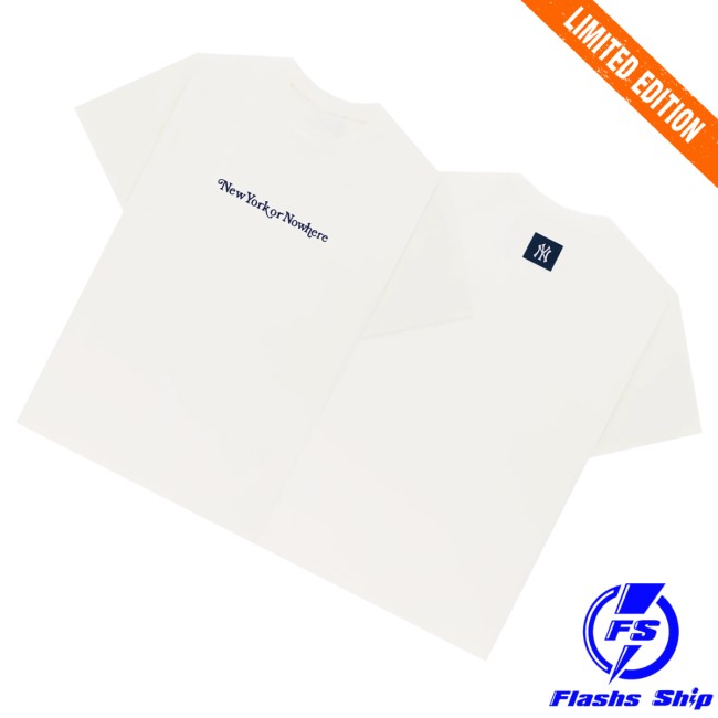 New York Or Nowhere Merch Store Yankees Signature T-Shirt Ivory 3 New York Or Nowhere Merch Store Yankees Signature T-Shirt Ivory