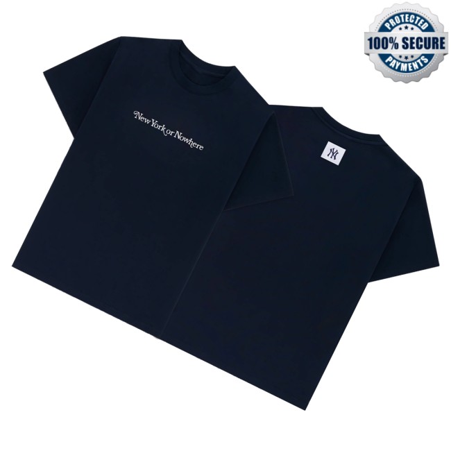 New York Or Nowhere Merch Store Yankees Signature T-Shirt Midnight 3 New York Or Nowhere Merch Store Yankees Signature T-Shirt Midnight