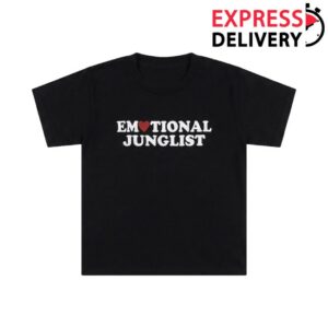 Nia Archives Merch Store Emotional Junglist Black Shirt