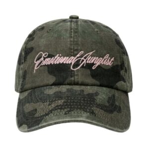 Nia Archives Merch Store Emotional Junglist Camo Cap