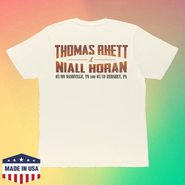 Niall Horan Merch Store Niall Horan X Thomas Rhett Live On Stage Shirt