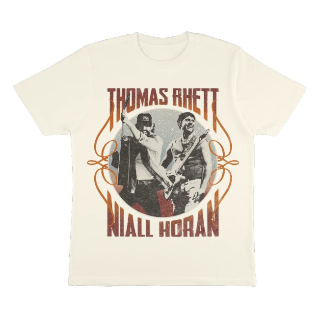 Niall Horan Merch Store Niall Horan X Thomas Rhett Live On Stage Shirt
