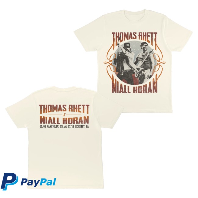 Niall Horan Store Merch Niall Horan X Thomas Rhett Live On Stage Tee
