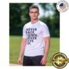 Nick Eh 30 Wearing Never Back Down Never Give Up Shirt