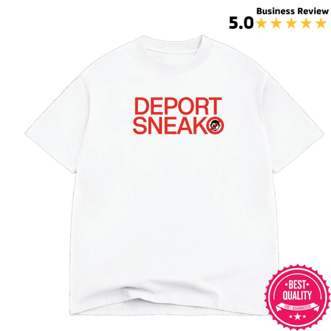 Nick Fuentes Merch Shop Deport Sneako Shirt White