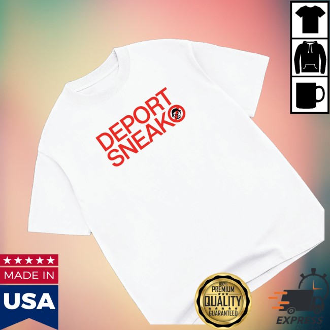 Nick Fuentes Merch Shop Deport Sneako Shirt White