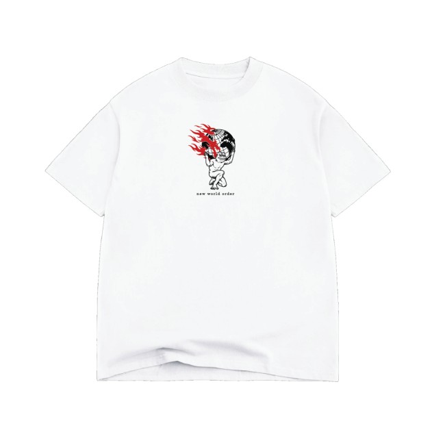 Nick Fuentes Merch Store New World Order Shirt White 2 Nick Fuentes Merch Store New World Order Shirt White