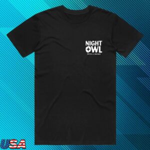 Night Owl Az Pizza & Drinks Merch Store Night Owl Sk8 Black