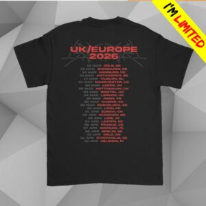 Nomad Merch Store Memphis May Fire Uk-Eu Tour Shirt