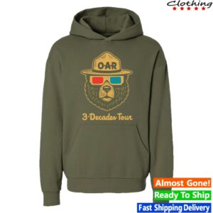 Oar Merch Store 3D Hoodie Green