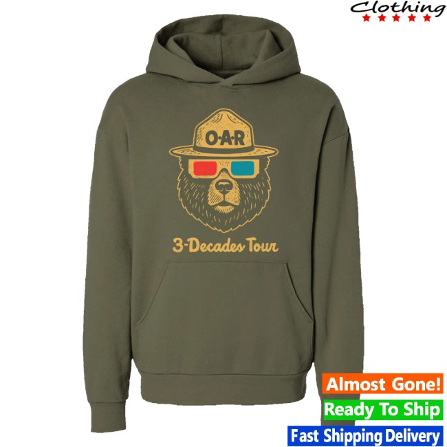Oar Merch Store 3D Hoodie Green