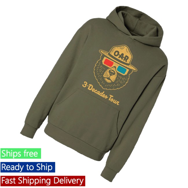 Oar Merch Store 3D Hoodie Green