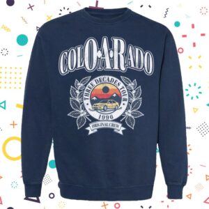 Oar Merch Store Coloarado Sweatshirt Navy