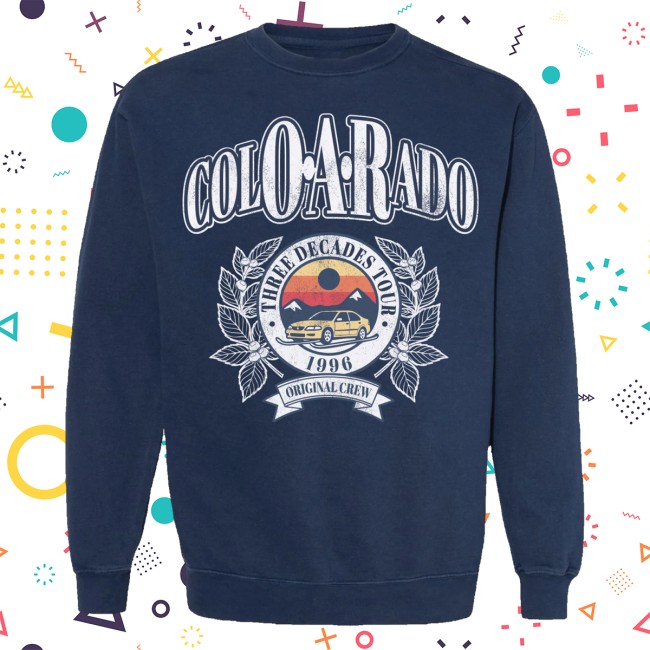 Oar Merch Store Coloarado Sweatshirt Navy