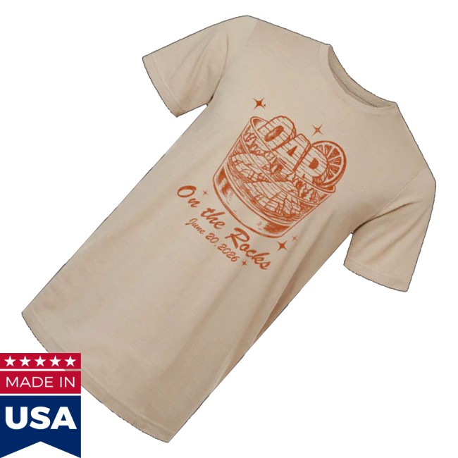 Oar Merch Store On The Rocks 2026 Tee
