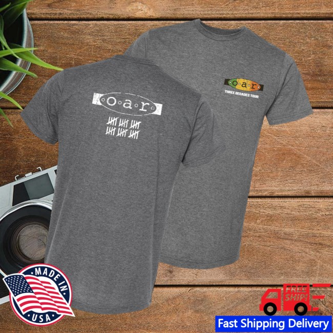 Oar Merch Store Three Decades Tee