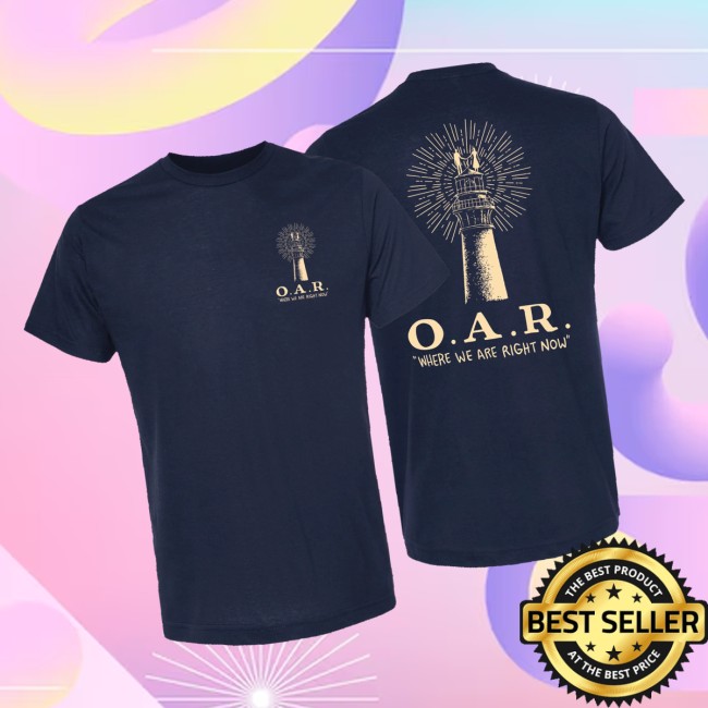 Oar Merch Store Where We Are Right Now Tee