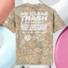 October's Very Own Merch Store Cold Shoulder Tee Camo