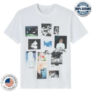 October's Very Own Merch Store Collage Tee White
