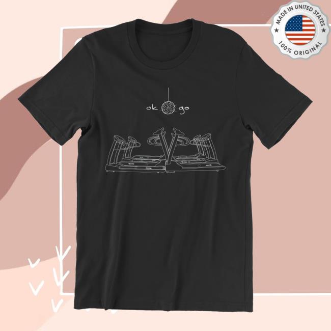 Okgo Store Merch Shop Certified 2Xplatinum Treadmill T-Shirt