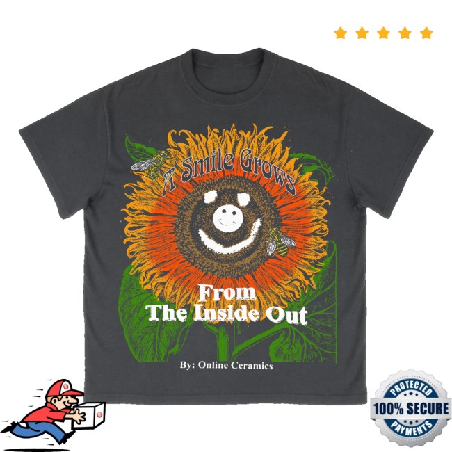 Online Ceramics Merch Shop From The Inside Out Black Shirt