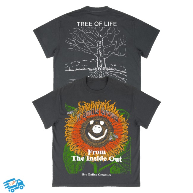 Online Ceramics Merch Shop From The Inside Out Black Shirt