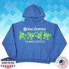 Online Ceramics Merch Store Dancing Frogs Blue Hoodie 4 Online Ceramics Merch Store Dancing Frogs Blue Hoodie