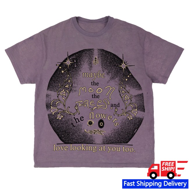 Online Ceramics Merch Store Maybe The Moon Hand Dipped Quail Tee