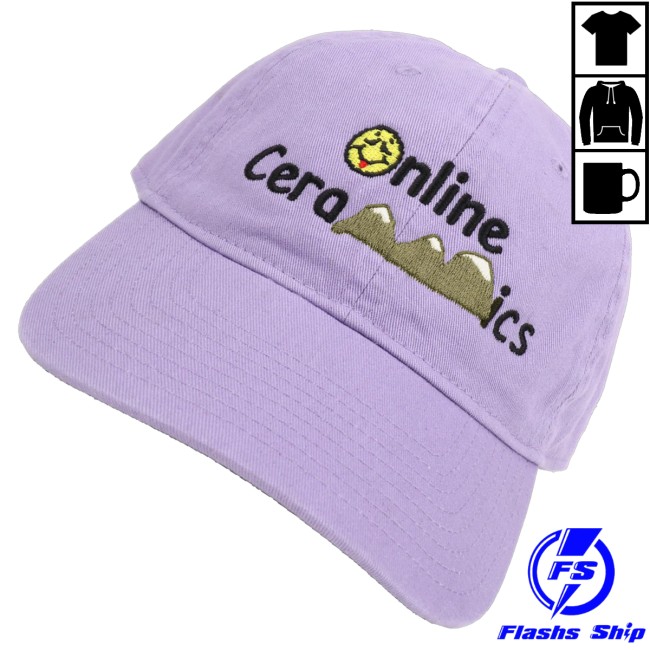 Online Ceramics Merch Store Online Mountains Lavender Hat