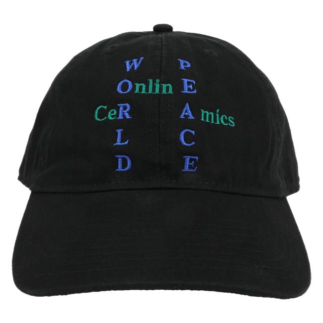 Online Ceramics Store Merch Shop World Peace Black Hat