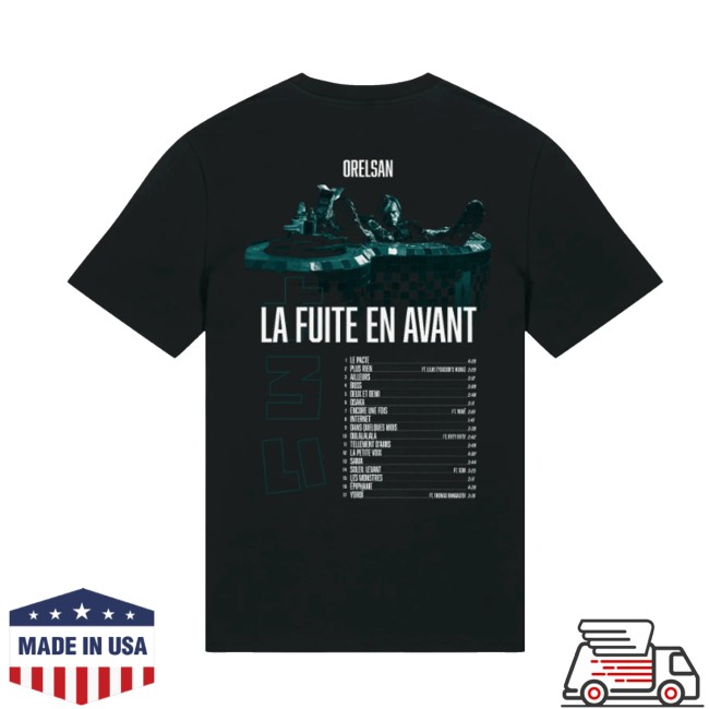 Orelsan Merch Store La Fuite En Avant Vert Shirt 4 Orelsan Merch Store La Fuite En Avant Vert Shirt