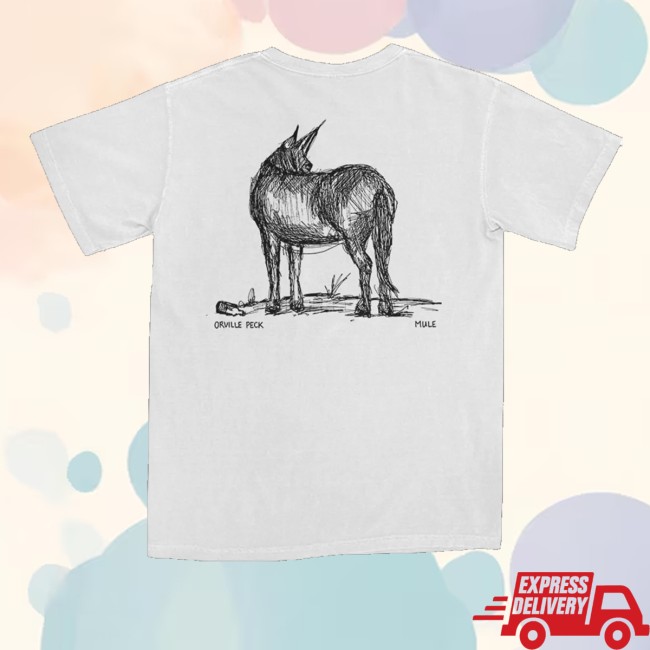 Orville Peck Merch Store Mule Hand Drawn Shirt 3 Orville Peck Merch Store Mule Hand Drawn Shirt