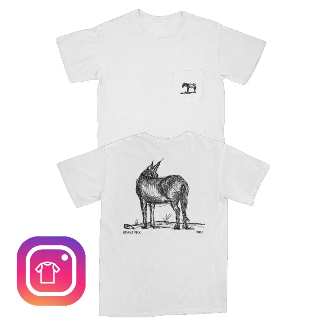 Orville Peck Merch Store Mule Hand Drawn Shirt 5 Orville Peck Merch Store Mule Hand Drawn Shirt