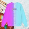 P!Nk Merch Store Split Tie Dye Sweatshirt