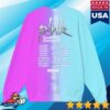 P!Nk Merch Store Split Tie Dye Sweatshirt 1 P!Nk Merch Store Split Tie Dye Sweatshirt