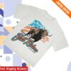 Pbr Shop Merch Pbr Waving Flag & Bull T-Shirt White 1 Pbr Shop Merch Pbr Waving Flag & Bull T-Shirt White