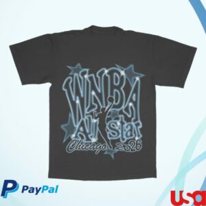 Playa Society Merch Store Shop Playa Society Wnba 2026 All-Star T-Shirt Black
